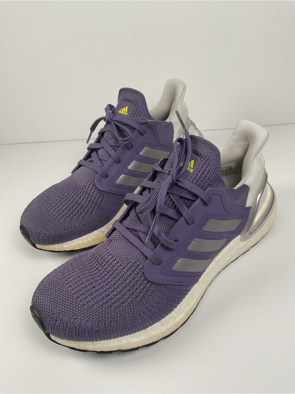 Adidas UltraBoost 20 EG0718 Women’s 9.5 Purple Running Shoes Boost